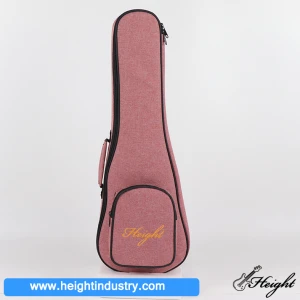 Pink ukulele taske