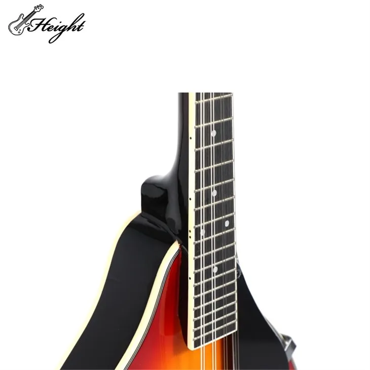 Orange Burst Mandolin-details