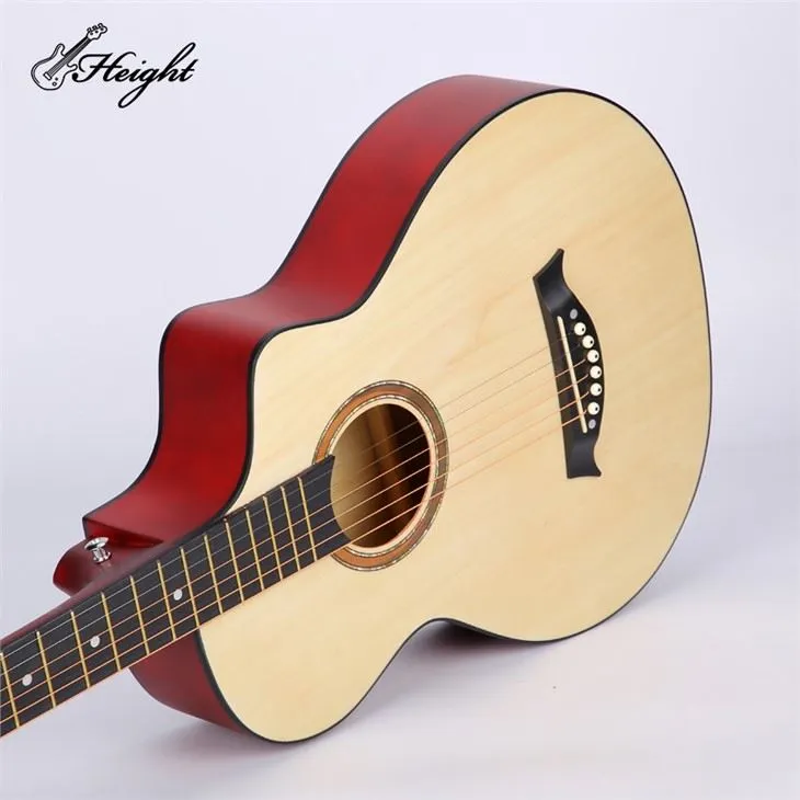 Semi Bass Wood Acoustic Guitar Price